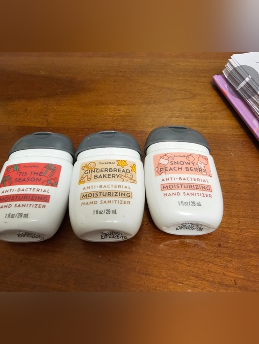 Set Of 3 B&b Works Hand Sanitizers
